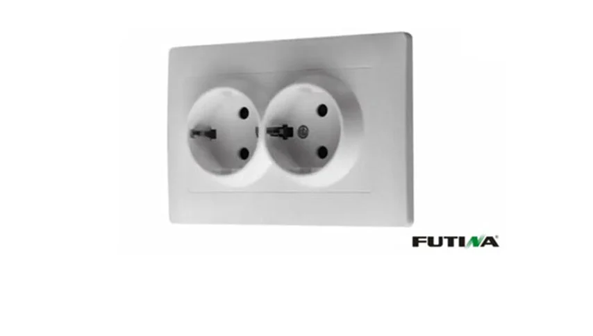 Futina European Standard Switch und Outlet Verdrahtung Gerät Eu Eos